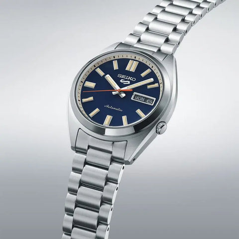 Seiko 5 Sports SNXS Rinse Blue Classic Sports Watch
