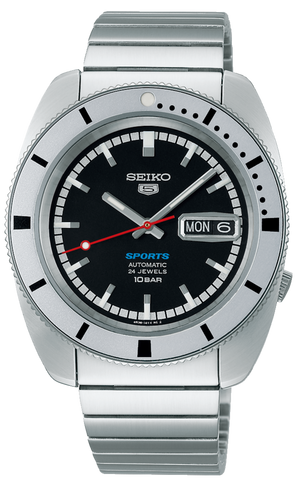 Seiko 5 Sports 1968 Recreation Pepper Black Limited Edition SRPL05K1. 