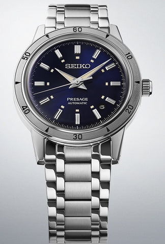Seiko Presage Presage Style 60s Elegant Yet Rugged Navy