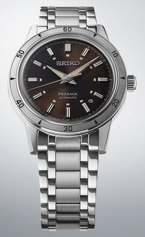 Seiko Presage Presage Style 60s Elegant Yet Rugged Brown
