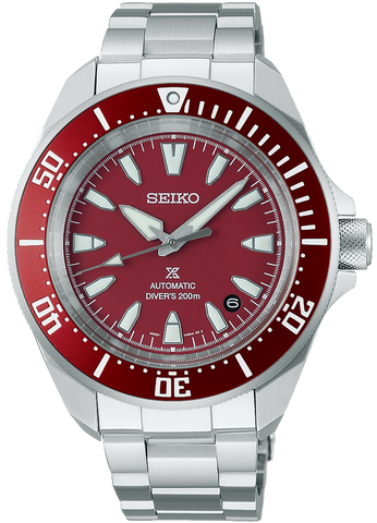Seiko Prospex Watch 4R Red Shog-urai Diver SRPL11K1