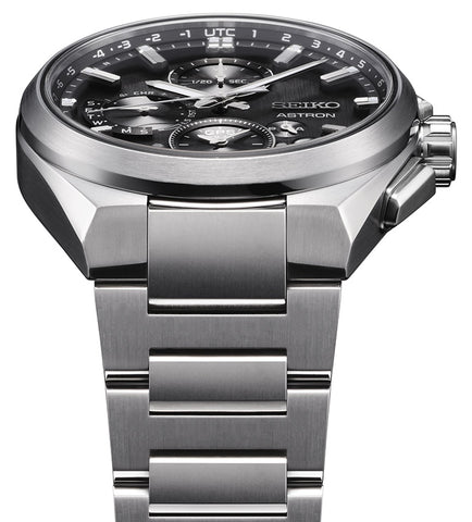 Seiko Astron GPS Solar Dual Time Chronograph Watch