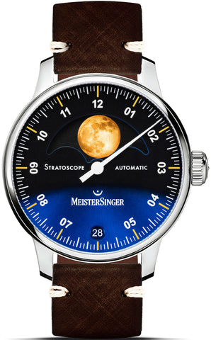 MeisterSinger Watch Stratoscope Golden Moon ST982G - SVSL02