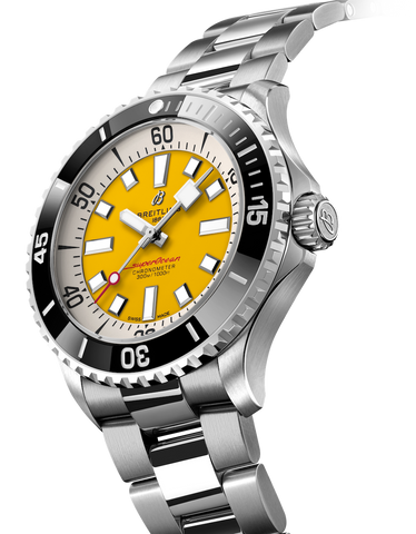 Breitling Superocean 46 Code Yellow Bracelet Limited Edition Watch