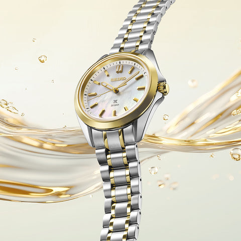 Seiko Prospex Sea Ladies Two Tone Watch