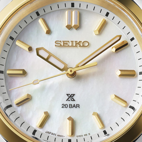 Seiko Prospex Sea Ladies Two Tone Watch