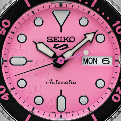 Seiko 5 Sports x Pink Panther Limited Edition Watch