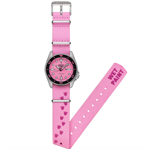 Seiko 5 Sports x Pink Panther Limited Edition Watch