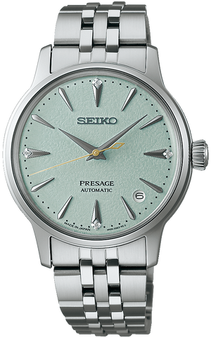 Seiko Presage Cocktail Time Frozen Mojito Diamond Watch SRPL63J1
