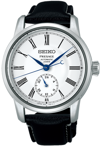 Seiko Presage Watch Craftmanship White Enamel SPB495J1