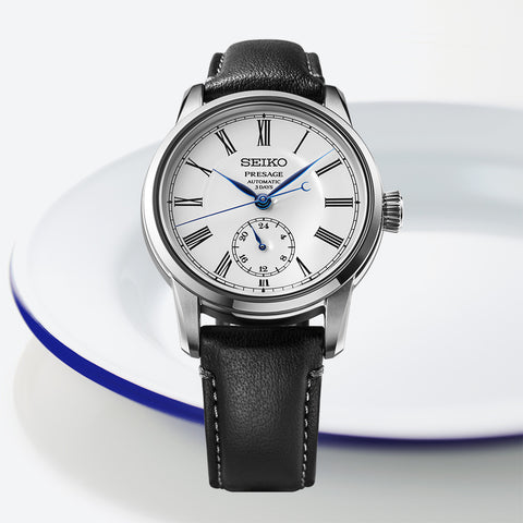Seiko Presage Craftmanship White Enamel Watch D