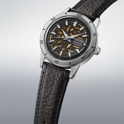 Seiko Presage Style 60s Elegant Yet Rugged Biker Style Watch