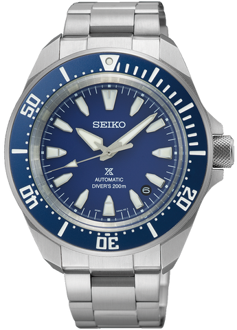 Seiko Prospex 4R Compact Mechanical Divers Cobalt Blue Watch SRPL51K1