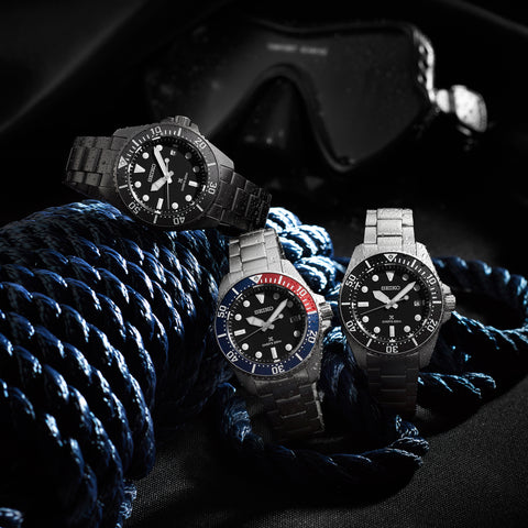 Seiko Prospex Solar Divers Pure Black Watch