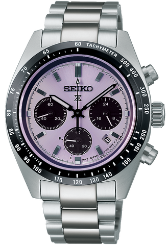 Seiko Prospex Speedtimer Tokyo World Athletics Championships Edo Purple Limited Edition Watch SSC955P1