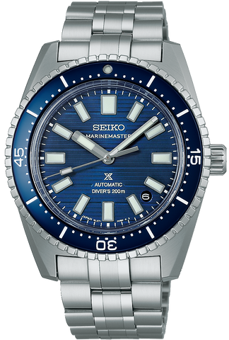 Seiko Prospex Watch Blue Water Navy Marinemaster 1965 Divers Re-interpretation SJE119J1