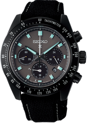 Seiko Watch Prospex Black Series Night Vision Solar Speedtimer Chronograph SSC923P1