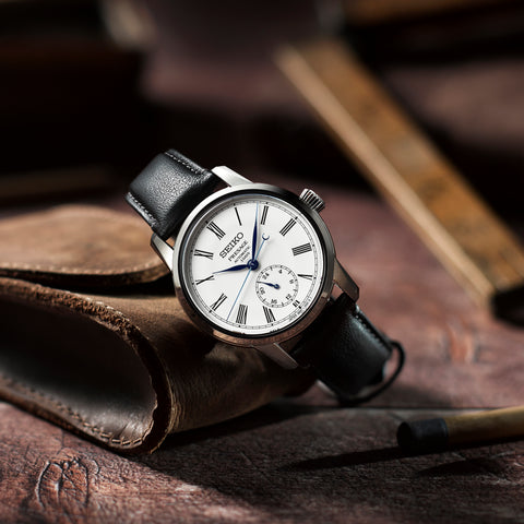 Seiko Presage Craftmanship White Enamel Watch D
