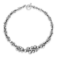 Sterling Silver Berry Necklace, N720_20.