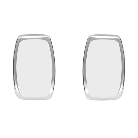 Sterling Silver Bauxite Dinky Barrel Stud Earrings E280