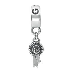 Sterling Silver Great Yorkshire Show Rosetta Charm. G619.