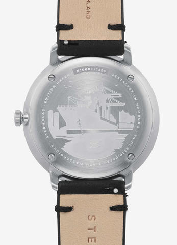 Sternglas Hamburg Edition Hafen Leather Watch
