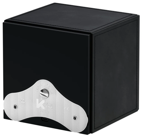 Swiss KubiK Watch Winder Masterbox Single Black Leather