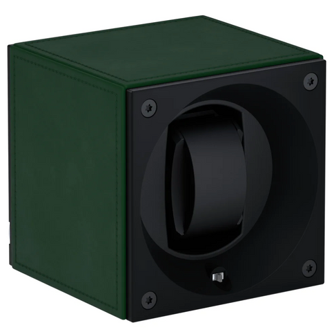 Swiss KubiK Watch Winder Single Green Leather SK01-CV005
