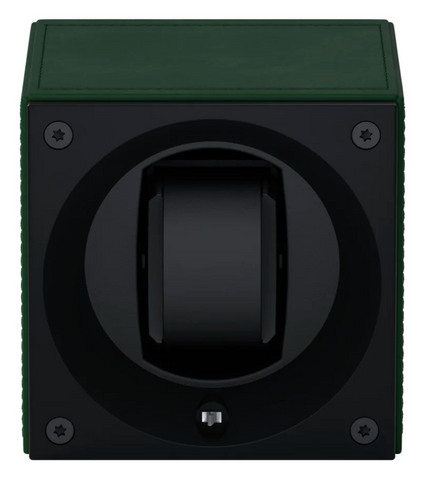 Swiss Kubik Watch Winder Masterbox Single Green Leather