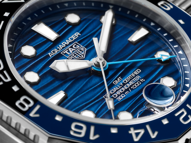 TAG Heuer Aquaracer Professional 300 GMT Rubber Watch