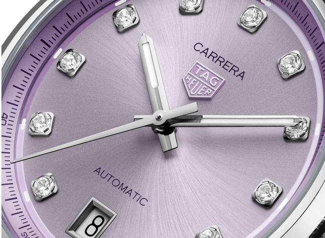 TAG Heuer Carrera Date Purple Watch