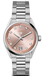 TAG Heuer Watch Carrera Date Sunray Brushed Pink WBN231D.BA0001