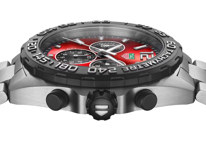 TAG Heuer Formula 1 Chronograph Red Bracelet Watch