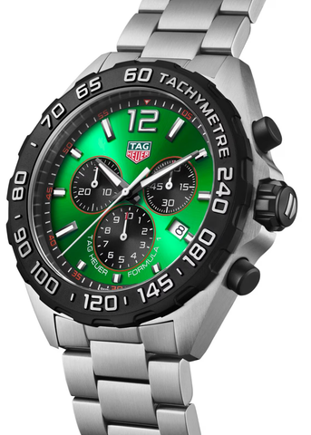 TAG Heuer Formula 1 Chronograph Green Bracelet Watch