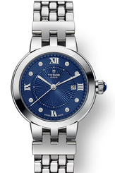 TUDOR Watch Clair De Rose 30mm Blue M35500-0010