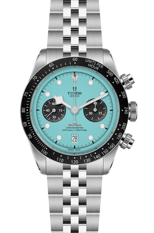 TUDOR Black Bay Chrono Flamingo Blue Watch