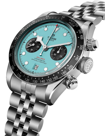 TUDOR Black Bay Chrono Flamingo Blue Watch