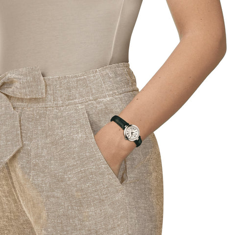 Tissot Bellissima Green Leather Watch