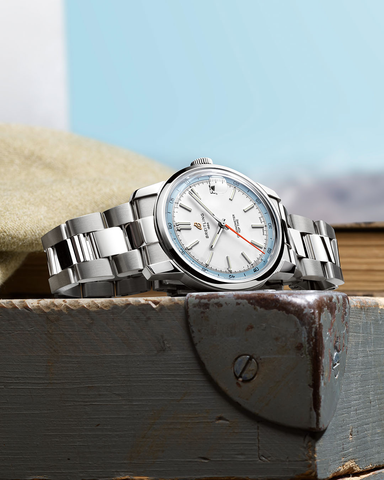 Breitling Top Time B31 Light Blue Bracelet Watch