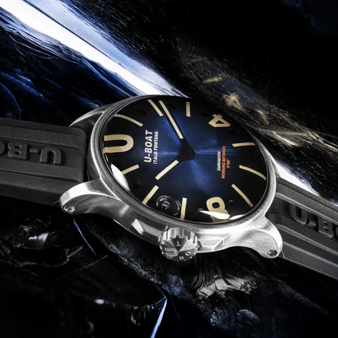 U-Boat Darkmoon Blue SS Soleil Watch