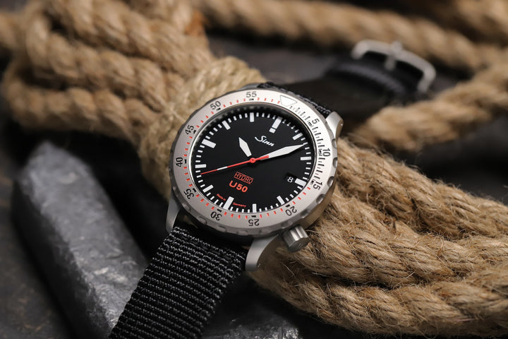 Sinn U50 Hydro Silicone Black Watch