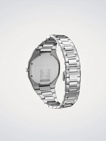 D1 Milano Groovy Silver Ultra Thin Watch