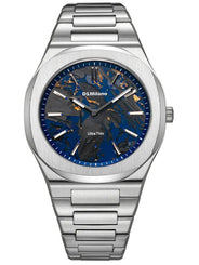 D1 Milano Carbon Reef Ultra Thin Watch