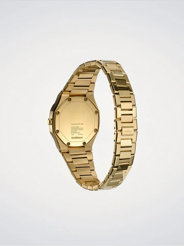 D1 Milano Gold Gleam Ultra Thin Watch