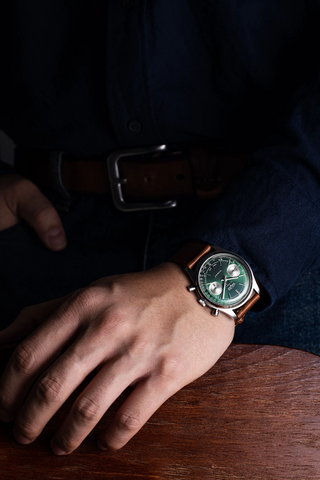Vulcain Chronograph Green Limited Edition Watch