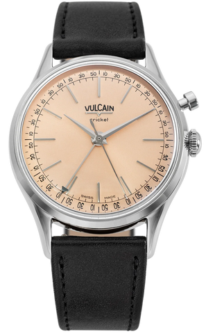 Vulcain Watch Cricket President 36mm Pale Salmon 100172A80.BAC301