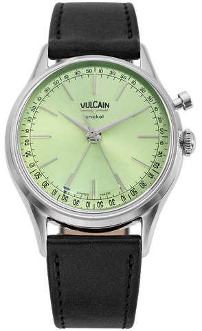 Vulcain Watch Cricket President 36mm Pistachio Green 100172A90.BAC301