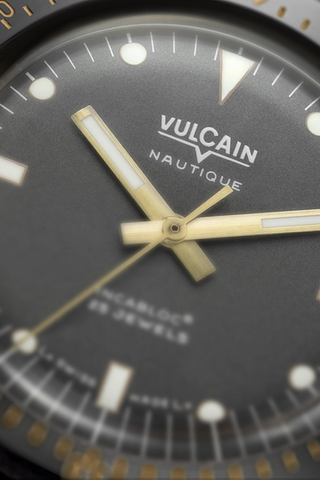 Vulcain Skindiver Nautique Bronze Grey Watch