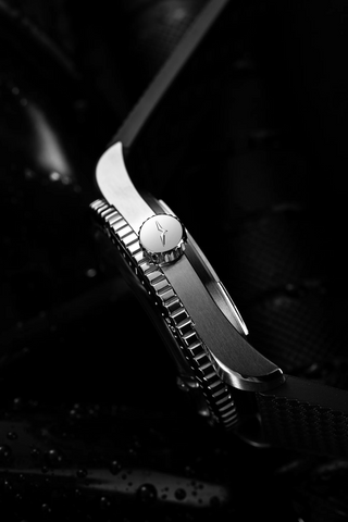 Vulcain Skindiver Nautique Purple Black Rubber Limited Edition Watch