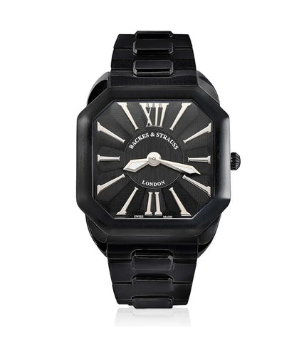 Backes & Strauss Watch W1 PM Black PVD Watch